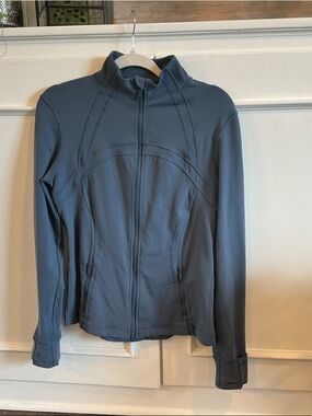 lululemon athletica dark blue define Zip Jacket size 10